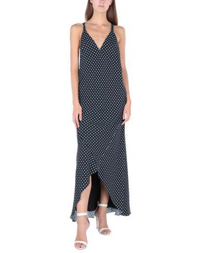 Shop Haider Ackermann Woman Maxi Dress Midnight Blue Size 4 Rayon