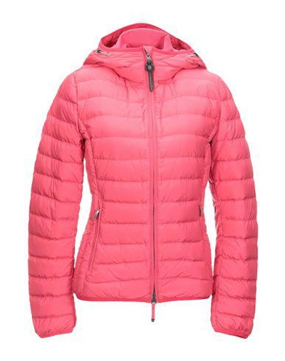 Shop Parajumpers Down Jacket In Fuchsia