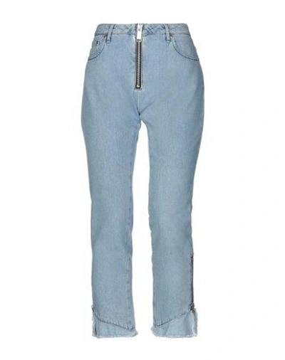 Shop Msgm Jeans In Blue