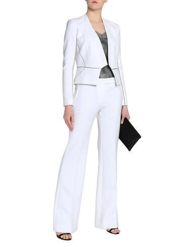 Shop Amanda Wakeley Blazer In White