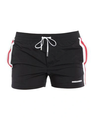 Shop Dsquared2 Swim Shorts In Black