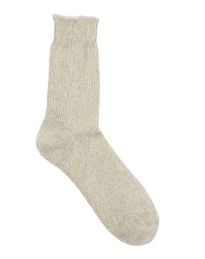 Shop Maple Short Socks In Beige