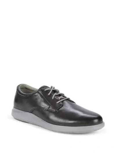 Shop Cole Haan Grand Os Leather Oxfords In Magnet