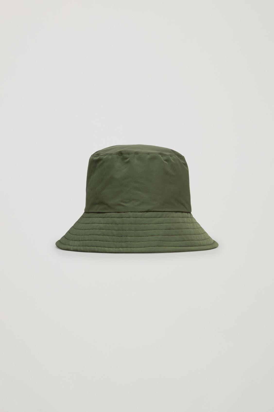 waxed cotton bucket hat