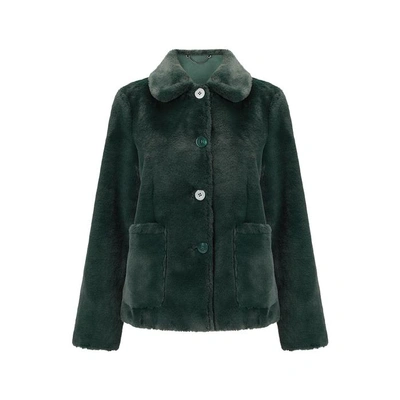 Jigsaw faux fur box clearance coat