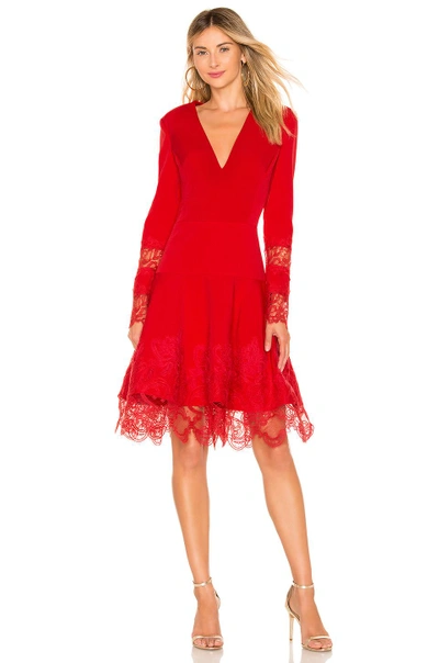 Shop Bronx And Banco Antonia Dress In Red