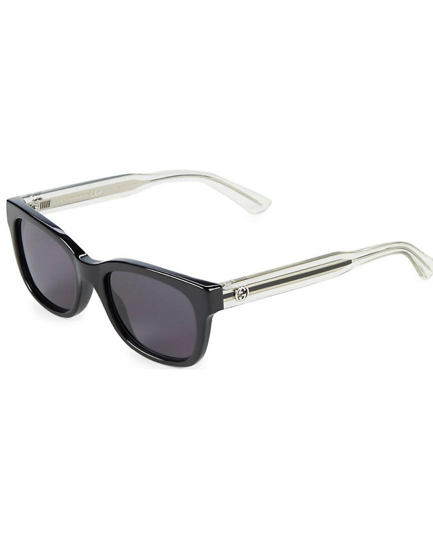 gucci 50mm square sunglasses