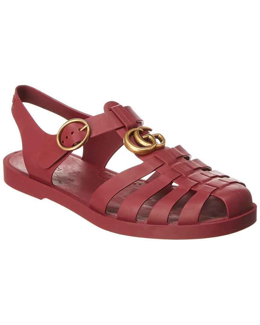 gucci rubber sandal