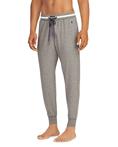 Shop Polo Ralph Lauren Terry Lounge Jogger Pants In Gray