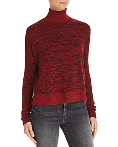 Shop Rag & Bone /jean Bowery Turtleneck Sweater In Candy Red