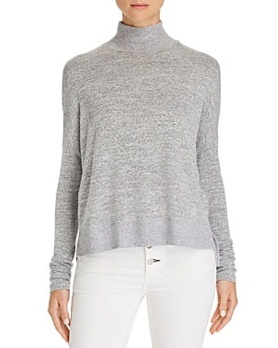 Shop Rag & Bone /jean Bowery Turtleneck Sweater In Light Heather Gray