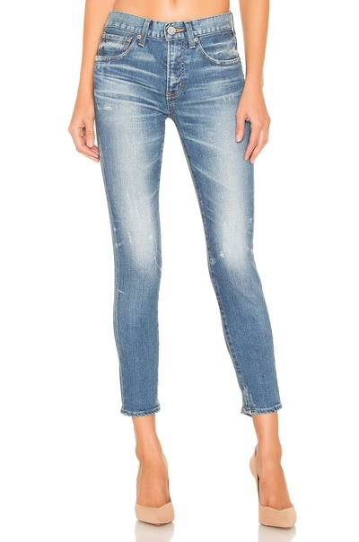 Shop Moussy Vintage Velma Skinny In Blue