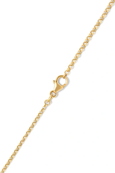 Shop Foundrae Dream 18-karat Gold Diamond Necklace