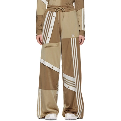 Adidas Originals By Danielle Cathari Beige Deconstructed Lounge Pants In  Khaki/cardb | ModeSens