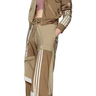 Adidas Originals By Danielle Cathari Beige Deconstructed Lounge Pants In  Khaki/cardb | ModeSens