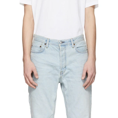 Shop Acne Studios Blue Bla Konst Light Land Jeans In Light Blue