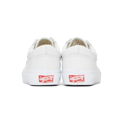 Shop Vans White Og Old Skool Lx Trainers