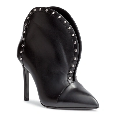 Shop Balmain Iren Black Leather Boots