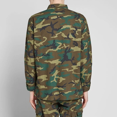 Shop Orslow Us Army Tropical Jacket In Green