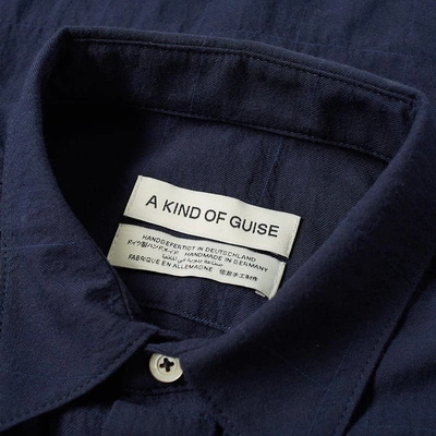 Shop A Kind Of Guise Dharan Shirt In Blue