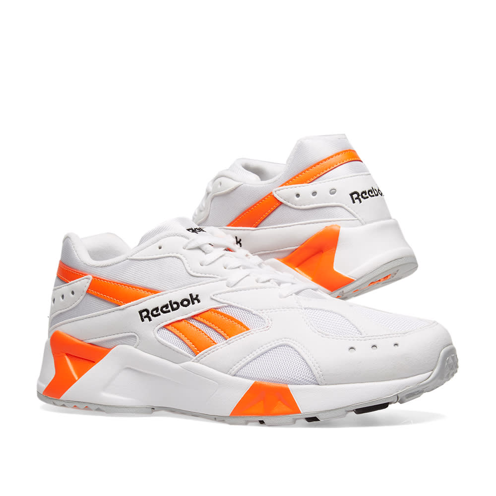 aztrek reebok white
