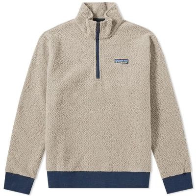 Shop Patagonia Woolyester Pullover Fleece In Neutrals