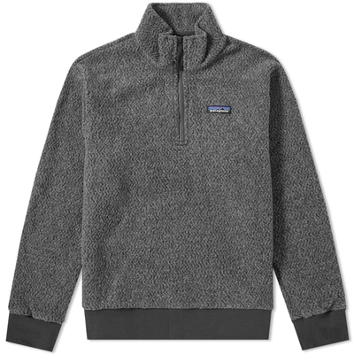 Shop Patagonia Woolyester Pullover Fleece In Grey