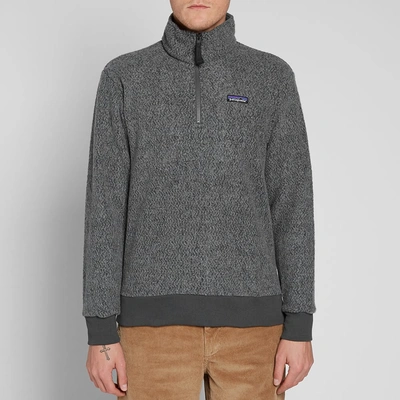 Shop Patagonia Woolyester Pullover Fleece In Grey