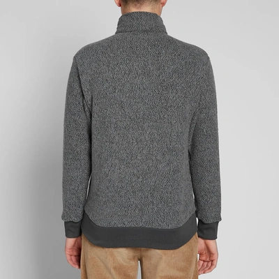 Shop Patagonia Woolyester Pullover Fleece In Grey