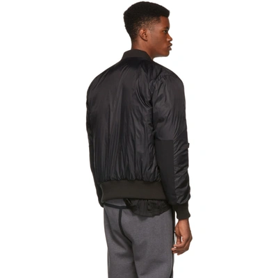 Canada Goose Reversible Black And Green Down Fraser Bomber Jacket In  Black/camo | ModeSens