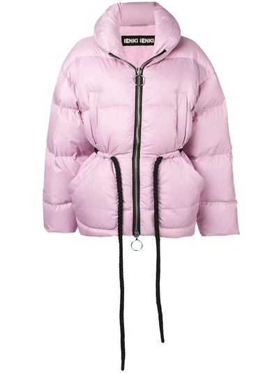 Shop Ienki Ienki Mishko Puffer Jacket In Pink