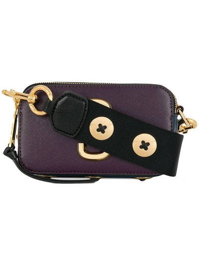 Shop Marc Jacobs Snapshot Camera Bag In Purple