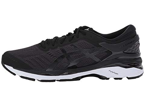 gel kayano 24 black phantom white