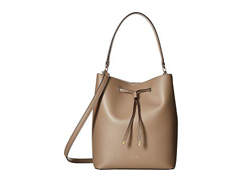 ralph lauren taupe bag