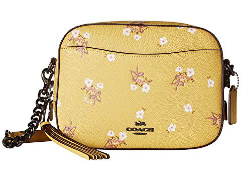 coach camera bag floral