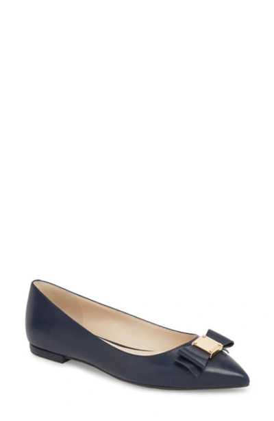 Shop Cole Haan Tali Bow Skimmer Flat