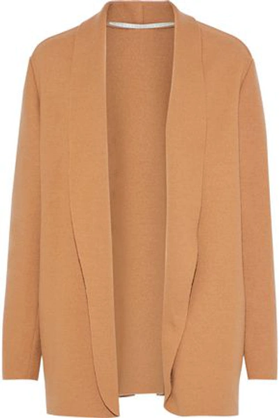 Shop Stella Mccartney Woman Wool Cardigan Tan