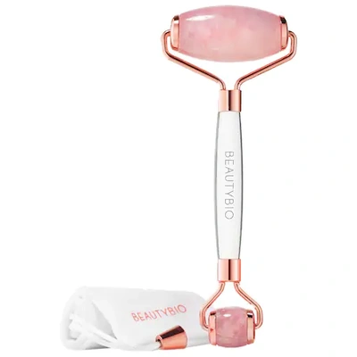 Shop Beautybio Contouring + De-puffing Rose Quartz Roller