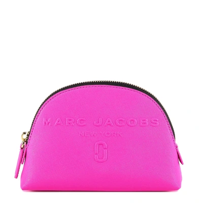 Shop Marc Jacobs Classic Logo Cosmetic Bag In Pink