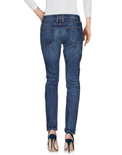 Current Elliott Current/elliott Woman Jeans Blue Size 24 Cotton In Blue