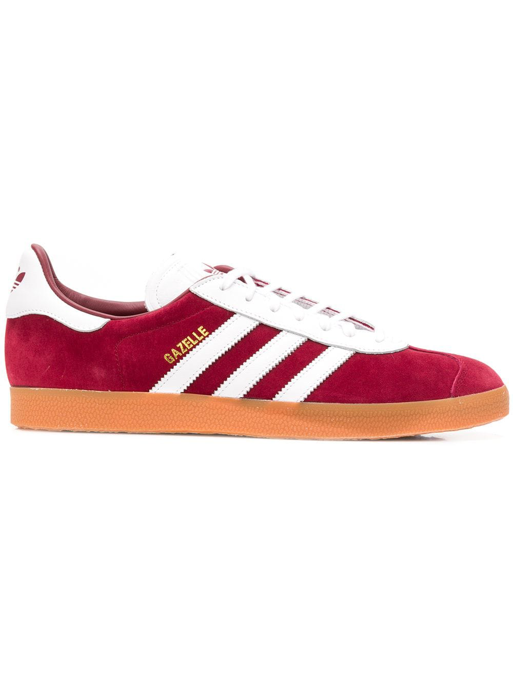 gazelle shoes red