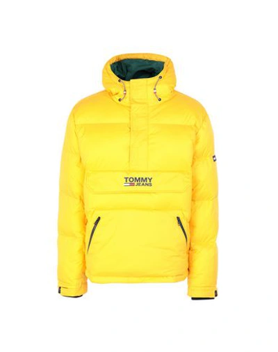 Shop Tommy Jeans Synthetic Padding In Ocher