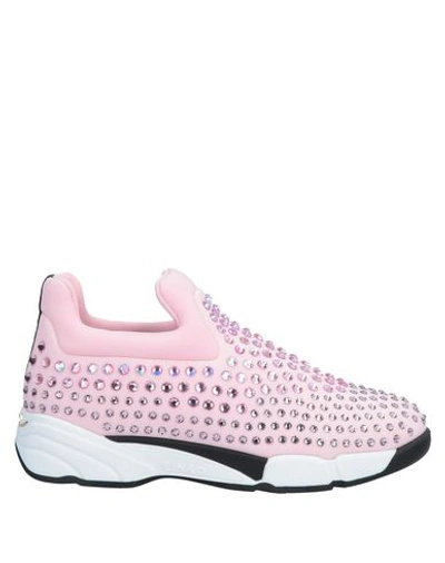 Shop Pinko Sneakers In Pink