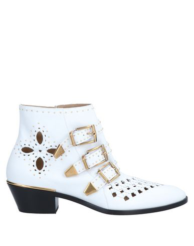 chloe boots white