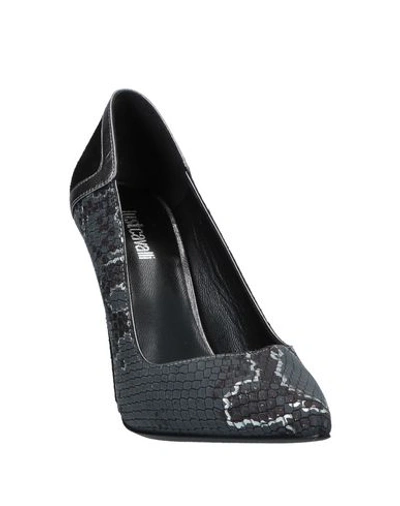 Shop Just Cavalli Pumps In Lead