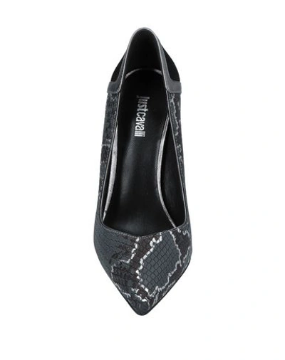 Shop Just Cavalli Pumps In Lead