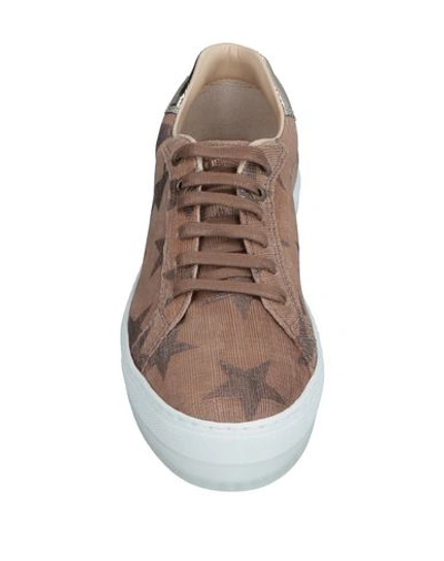 Shop Diesel Sneakers In Khaki