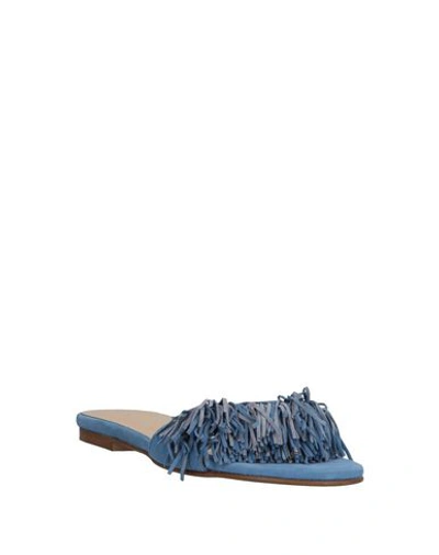 Shop Rebecca Minkoff Sandals In Azure