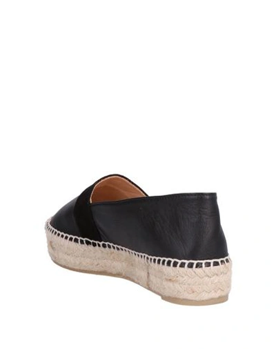 Shop Castaã±er Espadrilles In Black