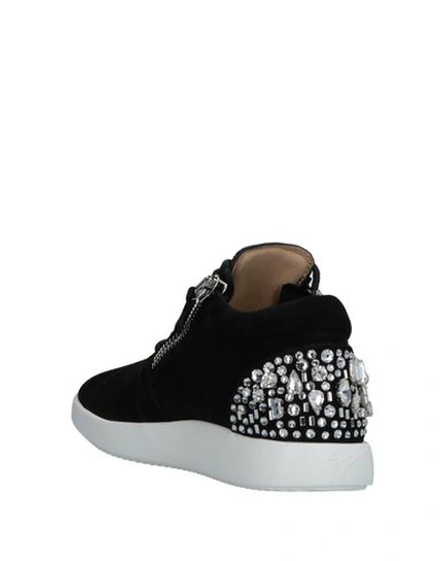 Shop Giuseppe Zanotti Sneakers In Black